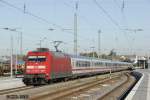 DB 101 087-5 mit IC141 in Rheine Hb, September 2013.