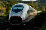 DB ICE Velaro D 407 in Wuppertal, Juni 2014.