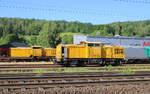 DB Netz Instandhaltung 203 306-6 und der Lokkasten der 203 315-7 (hinten), am 26.05.2026 in der Uwe Adam Serviceeinrichtung in Eisenach.