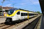 DB Regio Siemens Mireo 463 522-3 im Bwegt Design am 09.07.23 in Freiburg Hbf 