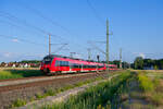 442 273 DB Regio als RE 4996/4796 (Nürnberg Hbf - Jena / Würzburg Hbf) bei Eltersdorf, 02.07.2021