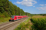 440 323 DB Regio als RE 58226 (Nürnberg Hbf - Würzburg Hbf) bei Hagenbüchach, 04.09.2021