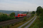 440 310 DB Regio als RB 58019 (Schlüchtern - Gemünden) bei Obersinn, 22.09.2021