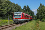 628 477 als RB 12869 zwischen Ramstein und Landstuhl (30.07.2025)
