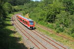 Deutschland
Triebwagen 622 504 von DBR kommt in Gerolstein an.
24/7/2026