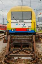 alex ER 20-013 in München Hbf, August 2019.