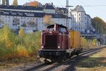 Efw 212 325-5 mit Putzzug in Wuppertal, Oktober 2016.