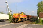 Deutschland 
Lok 1275 845 von EH zieht einem Stahlzug zum HKM in Duisburg Wannheimer Ort 
21/4/2026