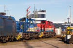 271-018 und 271-031 im Hafen Bremerhaven. 25.12.25