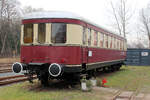 EVB  VB 406  als Denkmal (Cafe) bei den WZTE - Freunden am 08.03.2026 in Zeven - Süd.