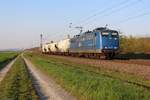 151 131-0 EGP mit einem kurzen Zementzug bei Nörten-Hardenberg am 18.04.2019