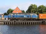 218 002-4 D-EPG | 225 802-8 | Binnenhafen Anklam | Juli 2021