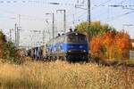 Herbst 2022 | EGP 218 205-3 | Anklam | Oktober 2022