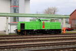 EIB 293 025-3  Lisa 2  am 31.03.2025 in Erfurt Ost.
