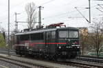 Die EBS 155 007-8 pausierte am 14.04.2023 in Dresden Hbf.