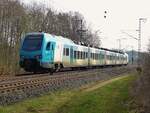EUROBAHN  ET 4.04 als RB 61 Bielefeld - Hengelo in Rheine=Bentlage, 07.03.2026