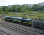 Freightliner PB 08, Class 66, 9288 0266 002-9 B-BRLL in Gera am 18.6.2020