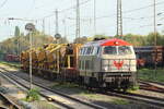 FSI 216 121-4 mit einem Bauzug in Recklinghausen-S�d 3.10.2026