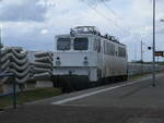 Am 19.August 2016 stand am Bahnsteig in Mukran die GVG 109-3.
