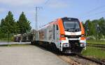HVLE / ELP 159 244-3 | Anklam Hafenstrasse | Mai 2023