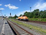 Northrail/ Hering Bahnbau GmbH, Voith Gravita 10BB, 9280 1261 310-7 D-HBD in Gera am 13.6.2026