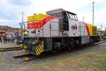HLB MAK G1206 (275 024-8) am 17.05.25 beim Lokschuppenfest in Hanau 