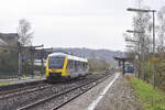 VT 286 verlässt Albshausen in Richtung Wetzlar.

Albshausen 31.03.2024