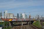 Am 15.04.2026 verlässt ein Zug der HLB (BR 1440) um 15:19 Uhr den Frankfurter Hauptbahnhof. Fahrzeugnummer und Ziel des Zuges sind mir leider unbekannt.