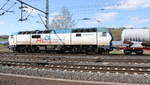 HLG DE 2700-01 (92 80 1251 001-4 D-BEBRA) als Schlusslok an einem Laugenzug aus Heimboldshausen , am 05.04.2023 in Gerstungen.