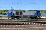 HLG 273 003-4 (92 80 1273 003-4 D-BEBRA) am 26.05.2026 auf Rangierfahrt in Gerstungen.