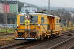 EM-SAT Plasser & Theurer Leonard Weiss Messzug als Messfahrt in Wuppertal, November 2025.