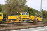 Leonhard Weiss 88510  Frankenexpress  (99 80 9425 045-8 D-EVULW), eine P&T SSP 110 SW Schotterplanier- + Profilierungsmaschine, am 19.09.2026 in Jena-G�schwitz.