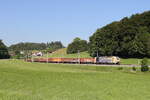 6193 777 von  LOKOMOTION  mit einem Schrottzug aus M�nchen kommend am 26. Mai 2026 bei Axdorf im Chiemgau.