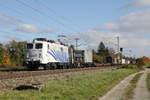 Lokomotion 139 135-8 mit einem KLV-Zug bei Eglharting, 29.10.2026