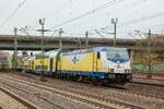 156 531-9 metronom in Hamburg Harburg, April 2026.