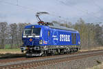 Ohne Zug rollte 248 173 der mkb am 10.04.26 durch J�trichau Richtung Magdeburg.