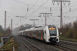 462 023 und 462 058 (national express) als RRX auf der Linie RE11 Richtung Hamm Hbf in Essen Frohnhausen, 25.