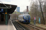 Niederbarnimer Eisenbahn 632 002 // Berlin (H�he S-Bahn-Station N�ldnerplatz) // 15. M�rz 2022