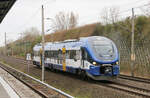 Niederbarnimer Eisenbahn 632 006 // Berlin (H�he S-Bahn-Station Wartenberg) // 17. M�rz 2022