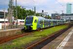 Nordbahn Stadler Flirt3 Regionaltriebzüge in Hamburg Altona am 16.07.25