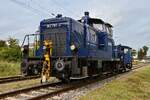 D-NRS 362 787-4 und D-NRS 332 153-6 wurden am 19.09.2026 zum Tag der Schiene 2026 auf dem Gel�nde des Nordic Rail Service (NRS) f�r F�hrerstandsmitfahrten genutzt.