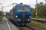 Durchfahrt Northrail 192 012 durch den Bahnhof Dabendorf (Brandenburg) am 21. September 2025.


