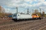 188 106-9 Northrail & 261 307 Northrail in Hamburg Harburg, April 2026.