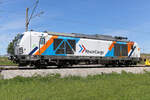 Northrail Vectron Dual Mode 248 004, vermietet an RheinCargo, kalt am 22.05.2026 am Flughafen M�nchen.