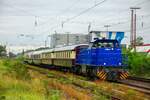 Railflex Lok 2 mit Rheingold in Hilden, September 2021.