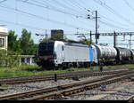 D-Railpool- Lok 91 80 6 189 113-4 unterwegs in Pratteln am 02.05.2025