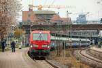 193 310 Railpool mit GoVolta in Hamburg Harburg, April 2026.