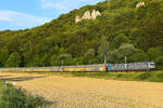 Railpools mit Garagen am Abend des 3.7.26 bei Breitenfurt.