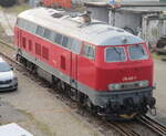 RPRS 218 492 stand,am 24.Januar 2026,in der Einsatzstelle Ilmenau.
