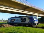 Railsystem RP 248 002-8 Vectron Dual Mode (9080 2248 002-8 D-RPRS) beim pausieren in Gera am 18.6.2026